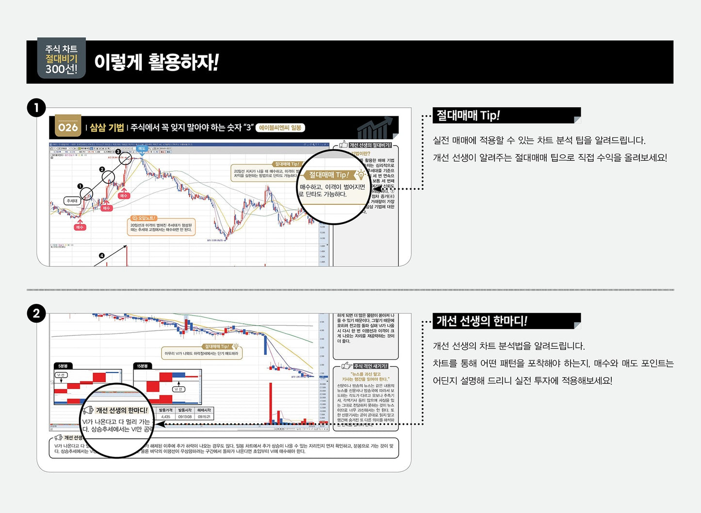 300 Absolute Secrets of Stock Charts! Korean book Lee Sangwoo
