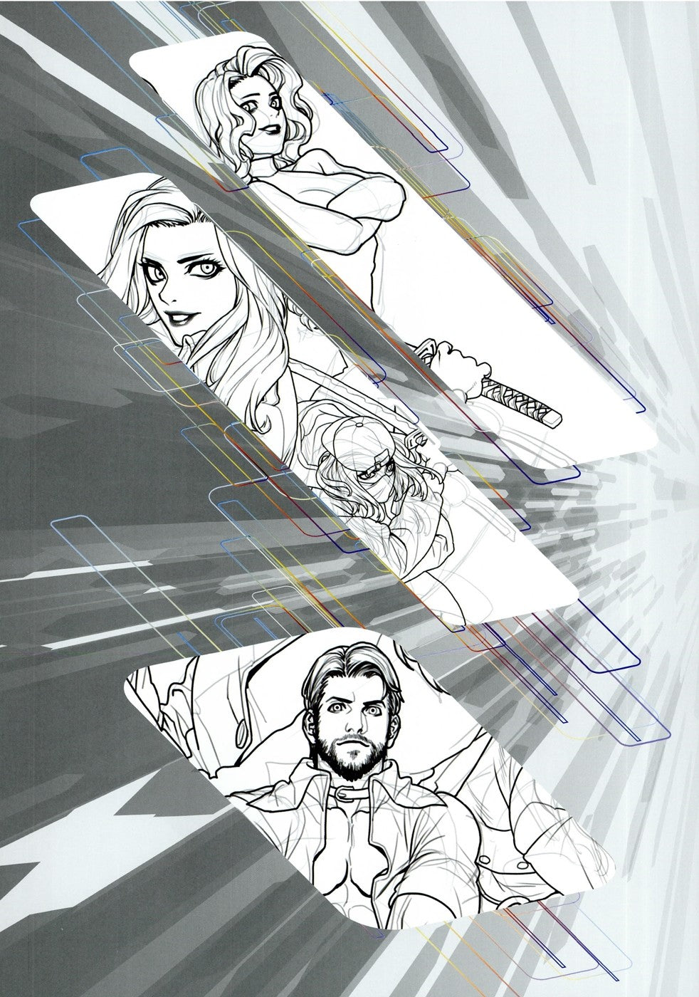 Action Drawing - Korean Drawing Guide of Movement and Shape