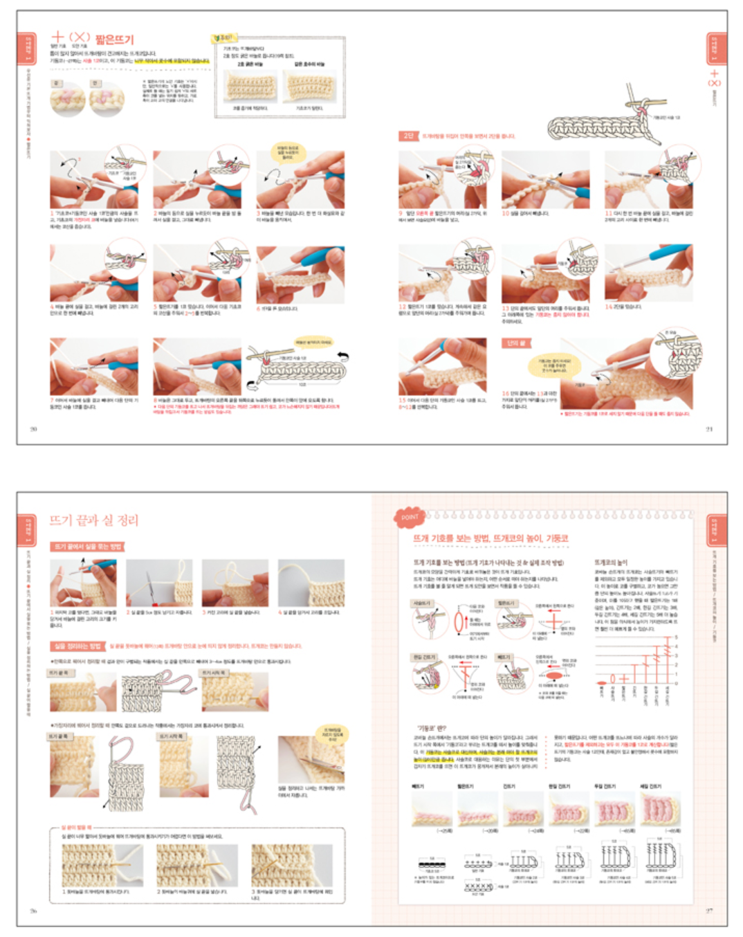 New Crochet Hand Knitting Basics(Korean Book)