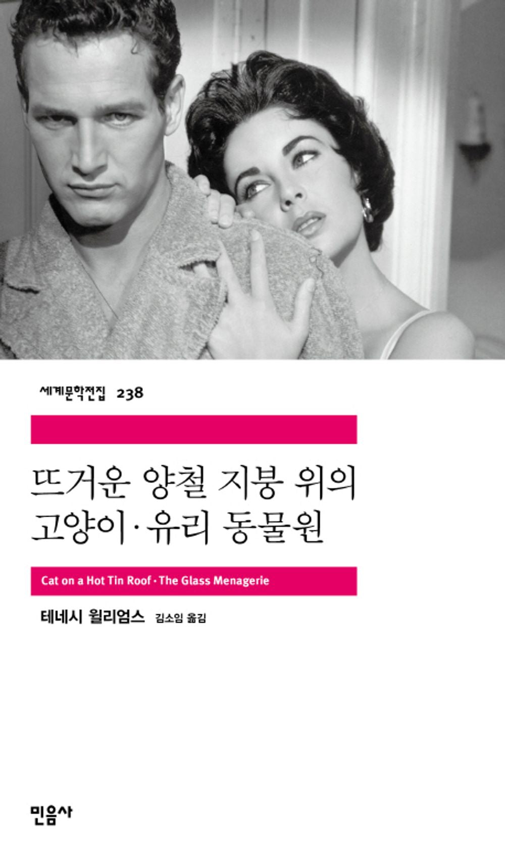 뜨거운 양철 지붕 위의 고양이.유리 동물원