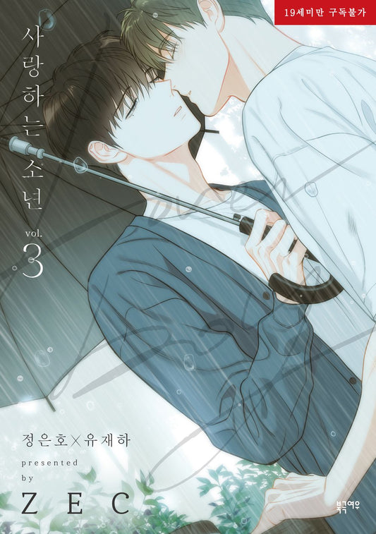 Lover Boy (ZEC) Dear Boy Vol 3 Korean Webtoon Book Manhwa Comics Manga Tapas BL