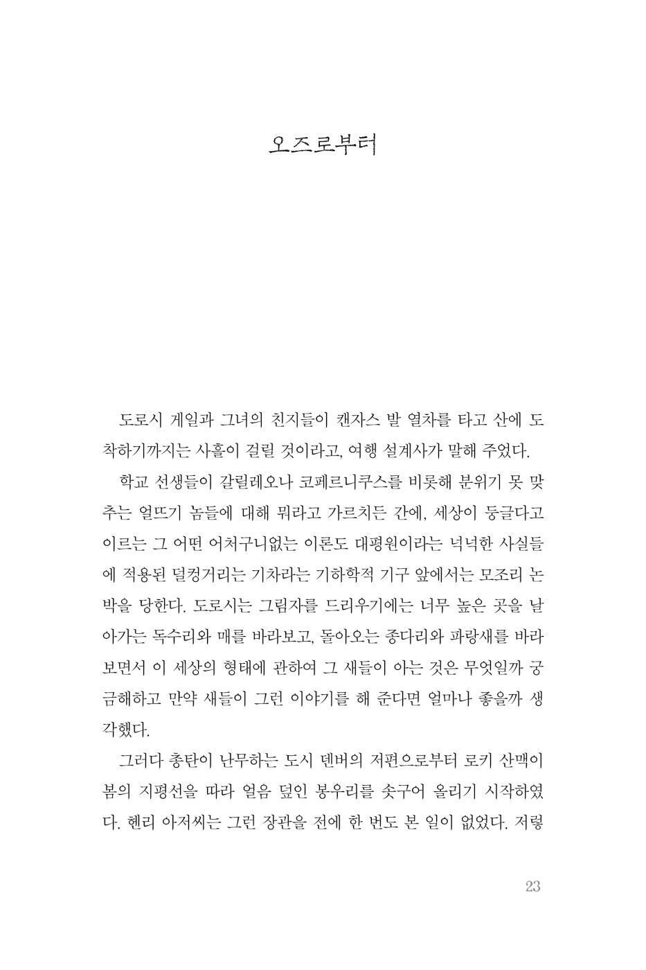 Wicked 5: The Story of Rain by Gregory Maguire, Korean, 위키드 5 : 레인 이야기, 그레고리 머과이어