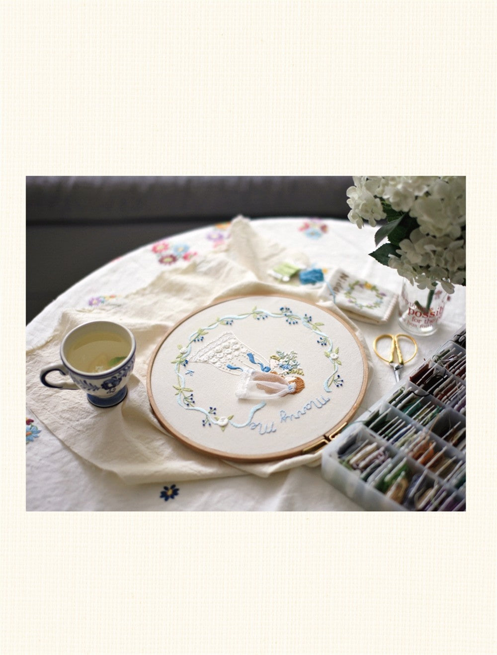 K.blue's Fairy Tail Theme French embroidery - Korean Guide