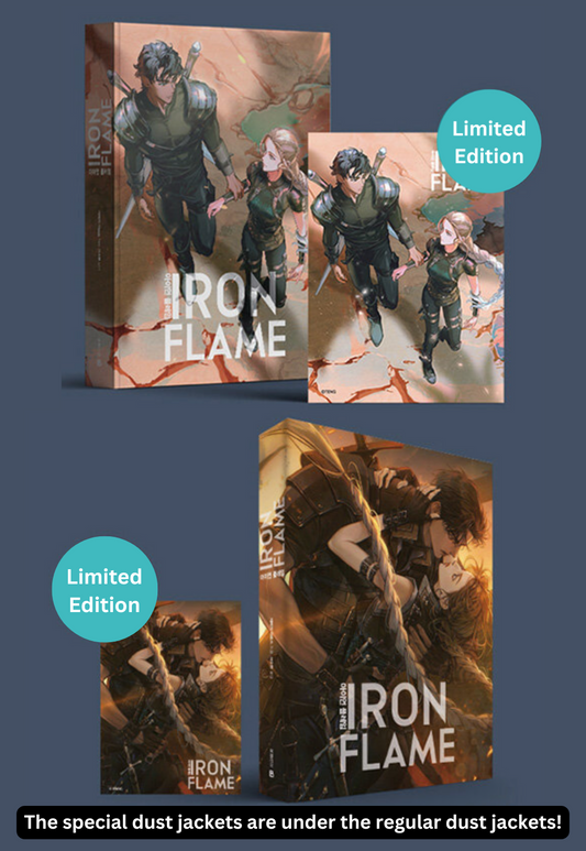 Iron Flame Part 1-2 (Korean Edition) Art Dust Jacket Limited