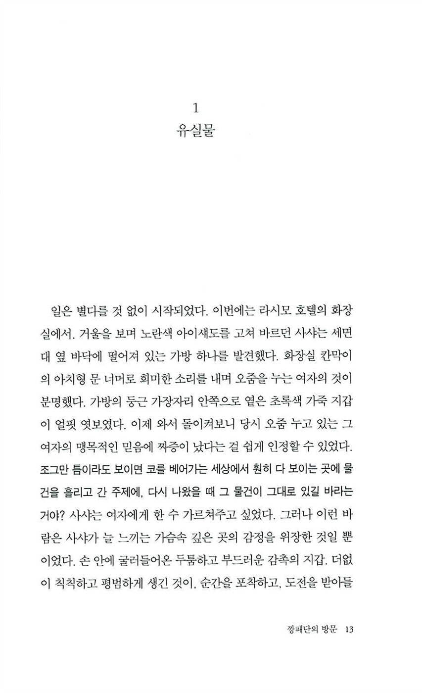 A Visit from the Goon Squad by Jennifer Egan, Korean, 깡패단의 방문, 제니퍼 이건