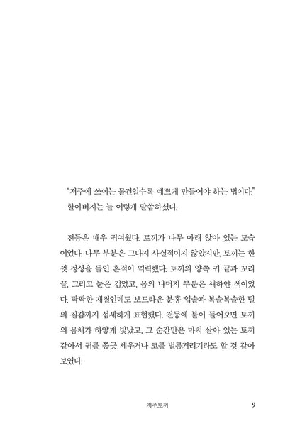 Cursed Bunny by Bora Chung, Korean, 저주토끼, 정보라