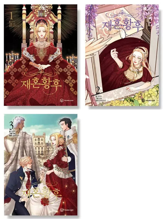 The Remarried Empress Vol.1 2 3 Set Korean Webtoon Book Manga Manhwa Comic Books