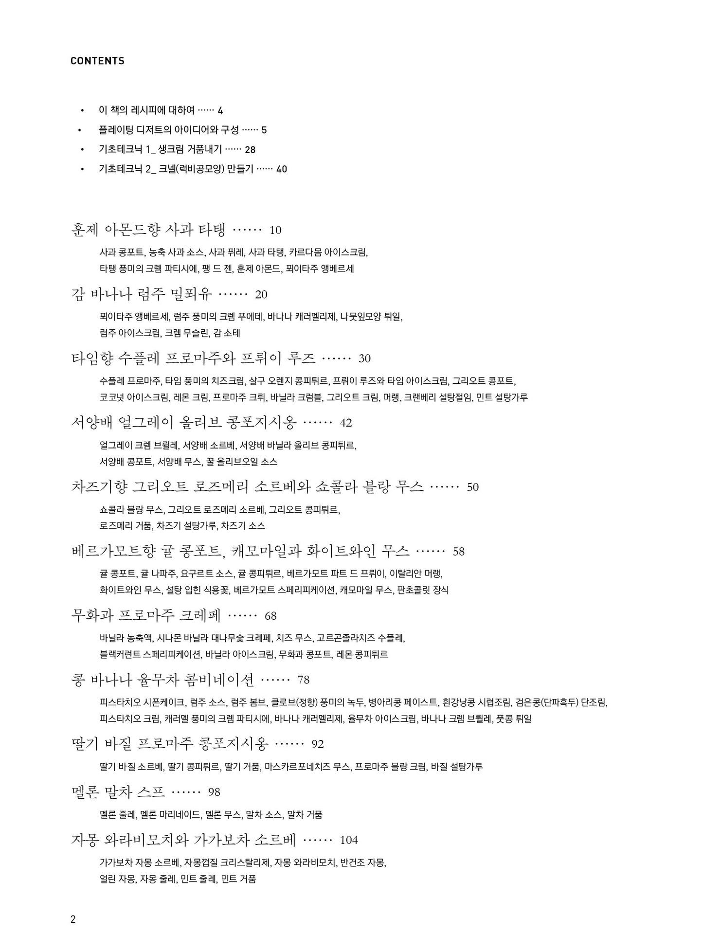 Presentation des dessert a l'assiette Design Plating Techniques Recipes Korean